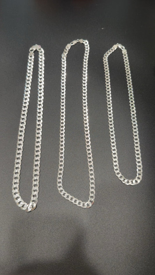 925 Curb Link Chain